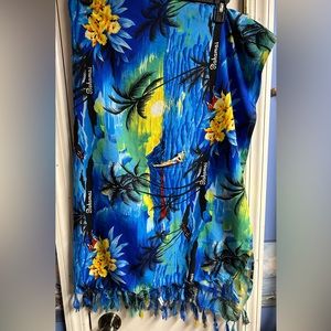 COPY - WOMANS BAHAMAS SARONG NEW WITH TAGS